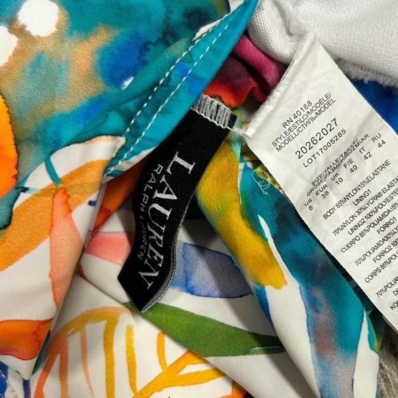 Ralph Lauren Rainforest Tropical Tankini Set 8 - Picture 4 of 4